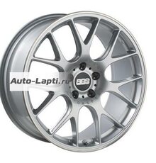 BBS 8,5x17/5x120 ET38 D72,5 CH Brilliant Silver