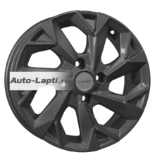 Khomen Wheels 5,5x14/4x100 ET43 D60,1 KHW1402 (Toyota Corolla) Gray
