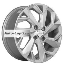 Khomen Wheels 5,5x14/4x100 ET38 D67,1 KHW1402 (Accent/Getz/i20) F-Silver