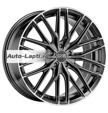 OZ 8,5x19/5x114,3 ET35 D75 Gran Turismo HLT Star Graphite Diamond Lip