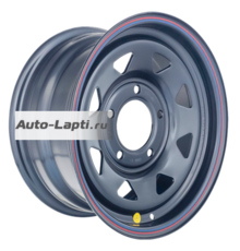 Off-Road Wheels 6,5x15/5x139,7 ET35 D98,5 ВАЗ Нива черный (треуг., с увелич.полкой под суппорт)