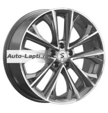 Premium Series 7x18/5x112 ET45 D57,1 КР012 (Karoq/Taos) Diamond Gloss Graphite
