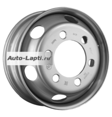 SRW 6x17,5/6x222,25 ET135 D164 Silver (3176052) (12 мм) 2 500 кг футорка с вент. (Китай) (уп.)